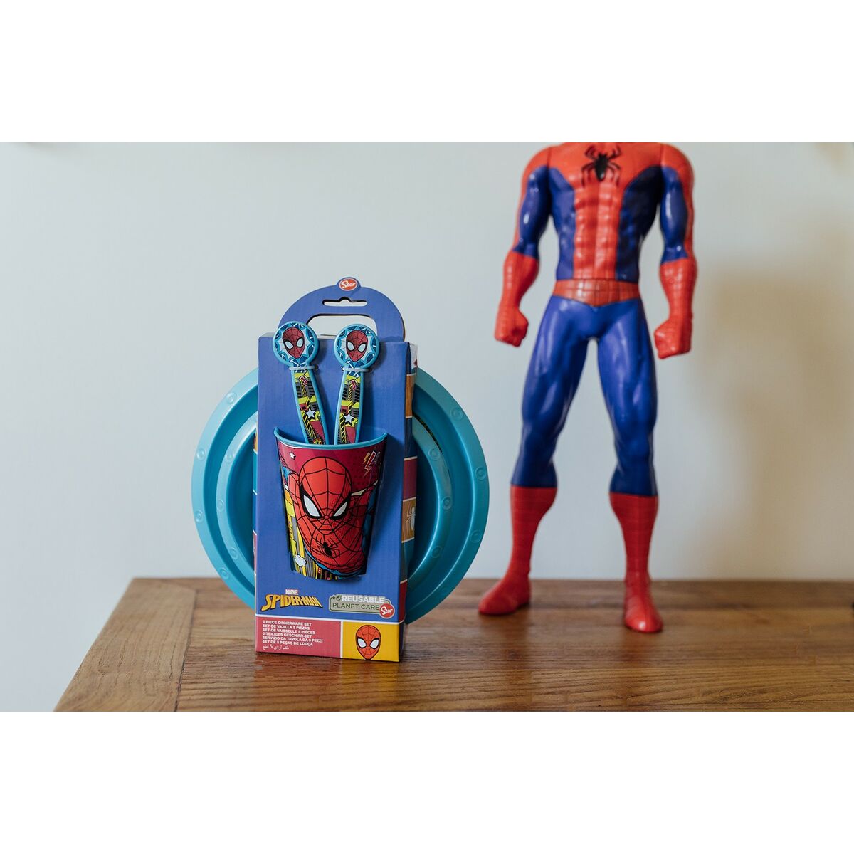 Set di Accessori per Bambini Spider-Man CZ11313 Plastica (5 Pezzi) - Image 3
