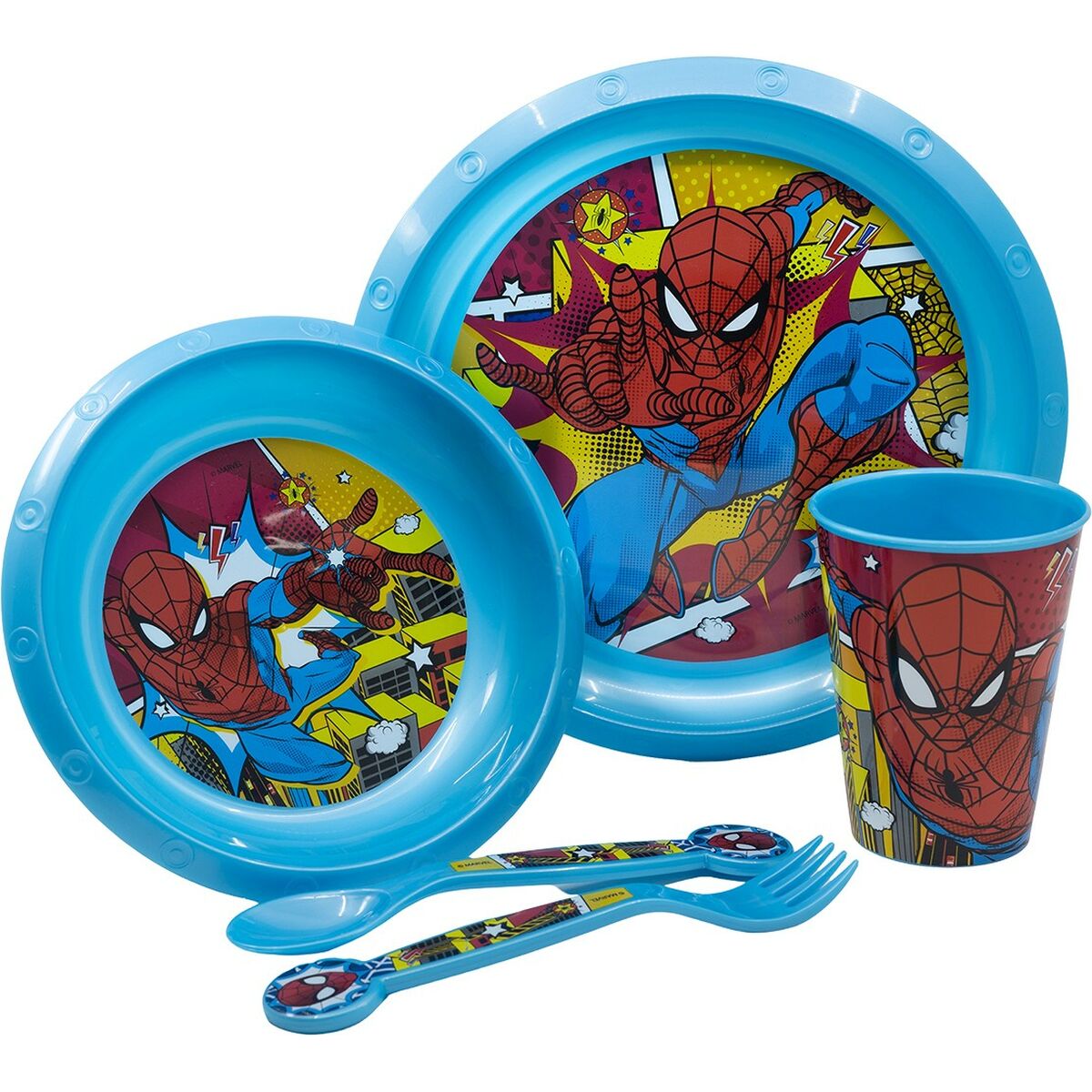 Set di Accessori per Bambini Spider-Man CZ11313 Plastica (5 Pezzi) - Image 5