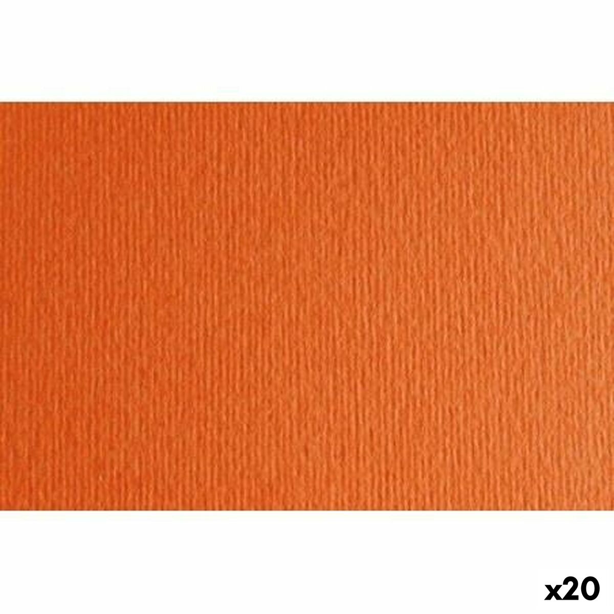 Cartoncini Sadipal LR 220 Arancio 50 x 70 cm Testurizzato (20 Unità)