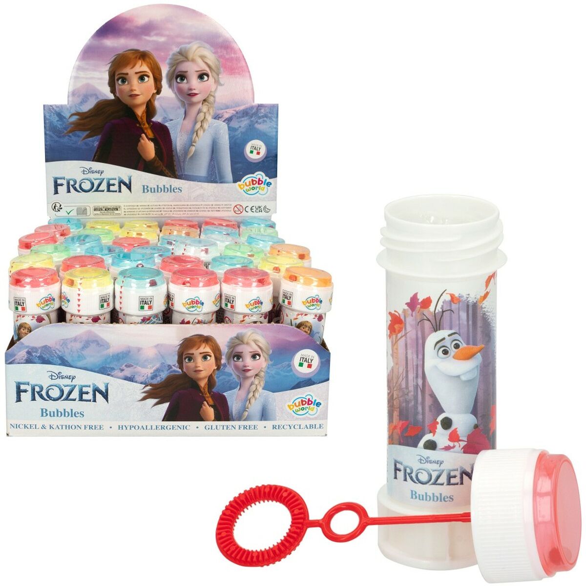 Bolle di Sapone Frozen 60 ml 3,8 x 11,5 x 3,8 cm (216 Unità) - Image 3