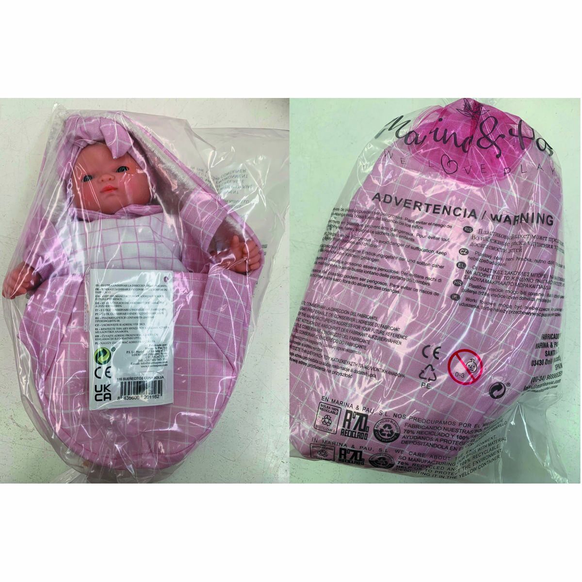 Baby doll Marina & Pau 26 cm - Image 3
