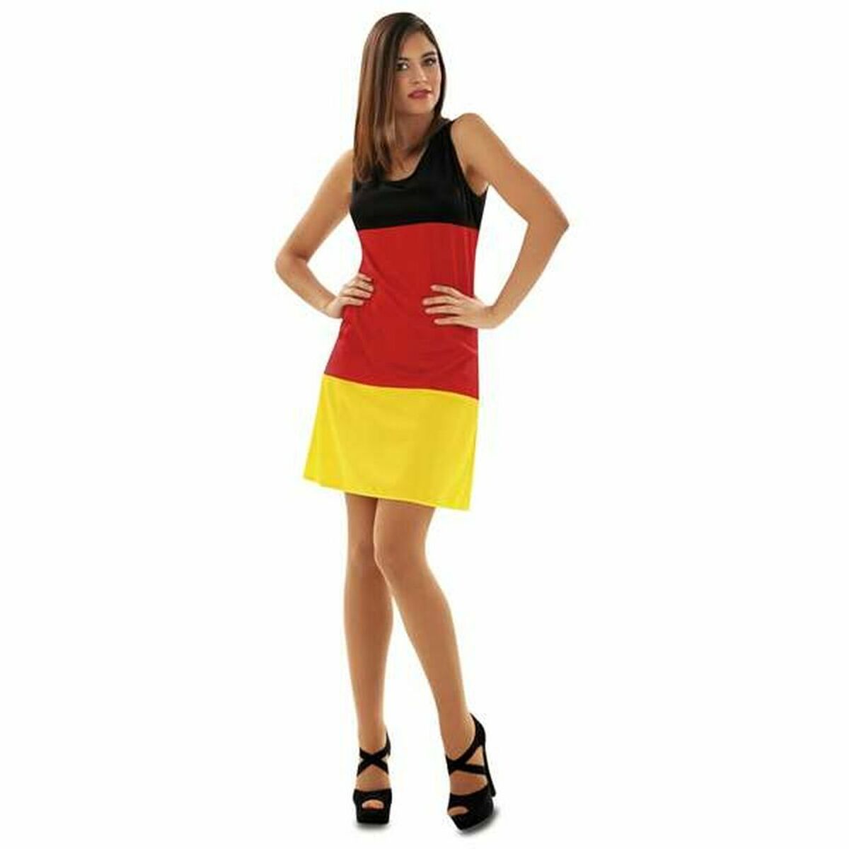 Costume per Adulti My Other Me Germania Bandiera Donna (M/L)