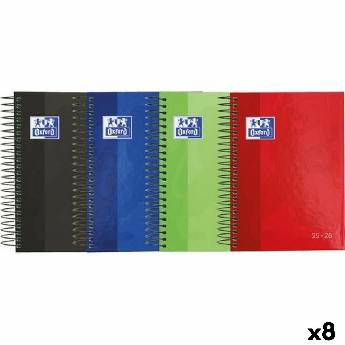 Agenda Oxford SCHOOL 1/8 12 x 18 cm 2025-2026 (8 Unità)