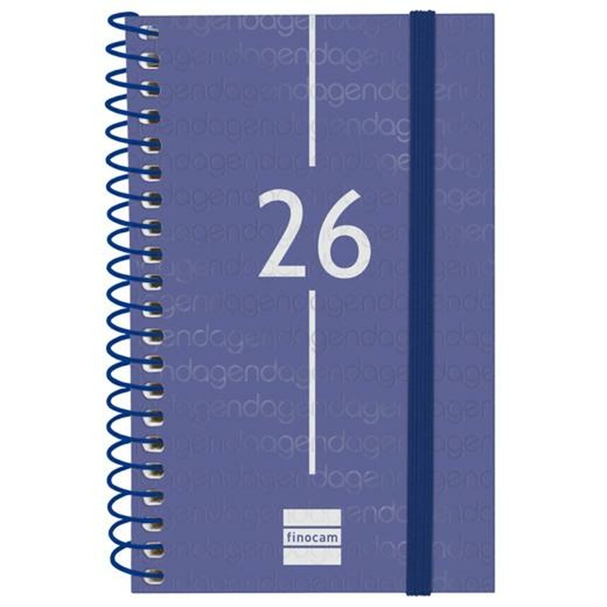 Agenda Finocam YEAR Azzurro Mini 7,9 x 12,7 cm 2026