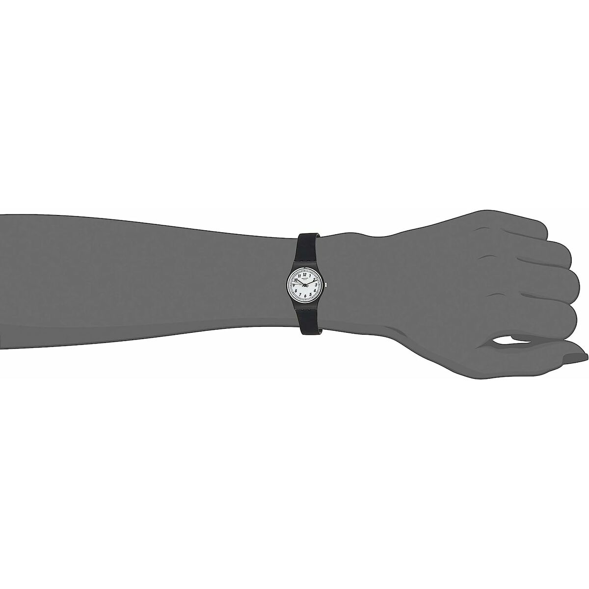 Orologio Donna Swatch SOMETHING BLACK - Image 4