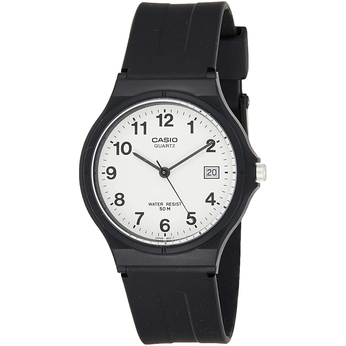 Orologio Unisex Casio MW-59-1B Nero (Ø 36 mm)