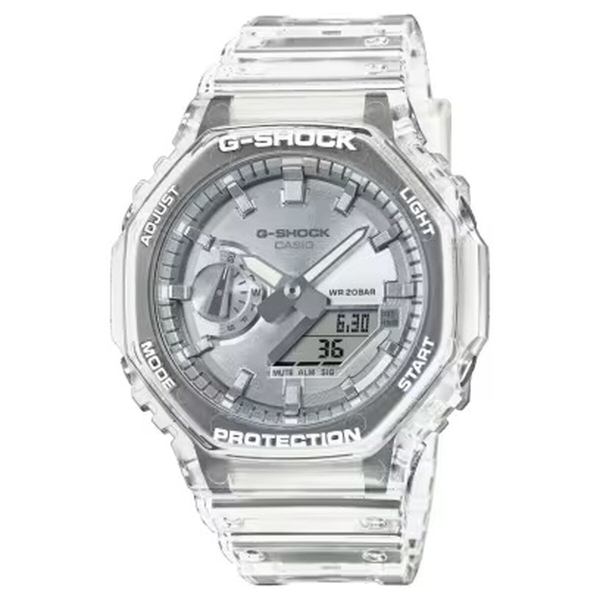 Orologio Uomo Casio G-Shock BRIGHT METALLIC - SILVER (Ø 44,5 mm)