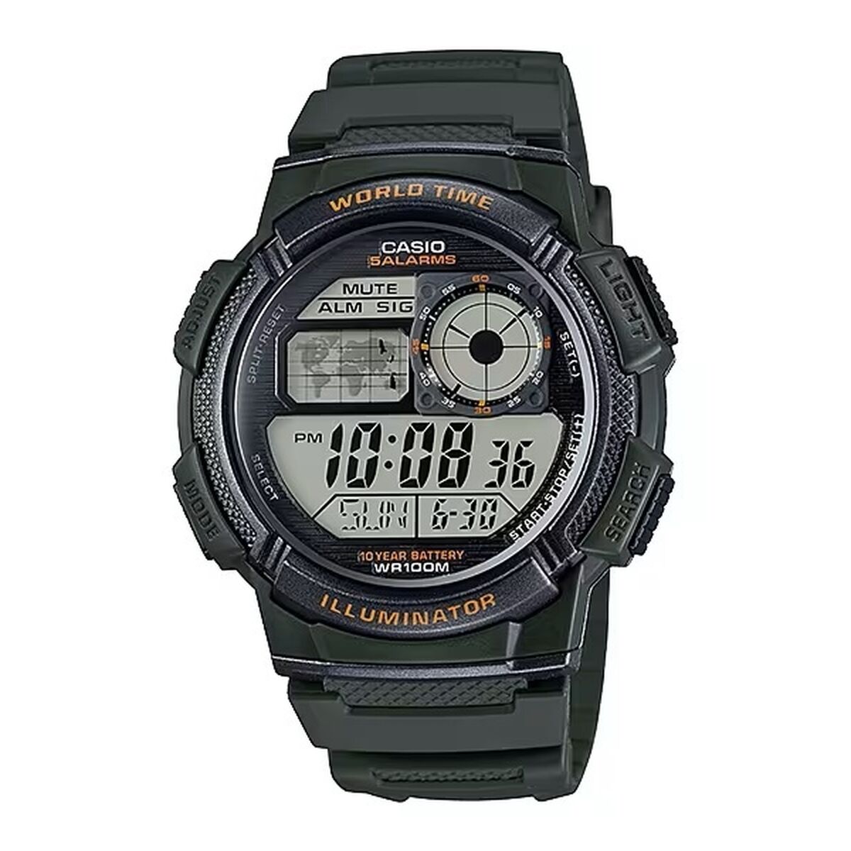 Orologio Uomo Casio WORLD TIME ILLUMINATOR (Ø 43 mm)
