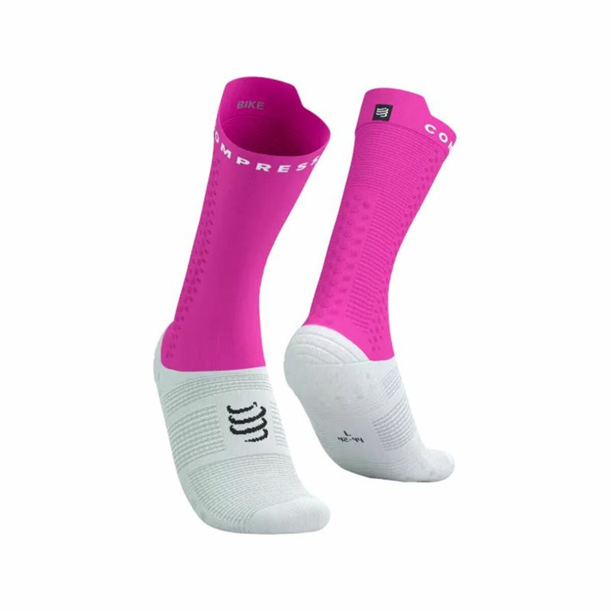 Calzini Sportivi Compressport Pro Racing Rosa scuro Taglia Calzatura:45-48