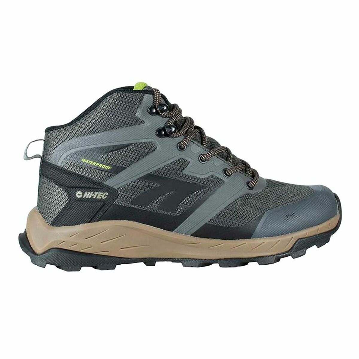 Stivali da Montagna Hi-Tec Toubkal Mid Wp Grigio Taglia Calzatura:41