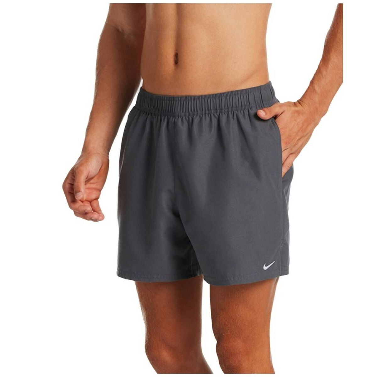 Costume da Bagno Uomo Nike 5" Volley Short Grigio Taglia:M - Image 3