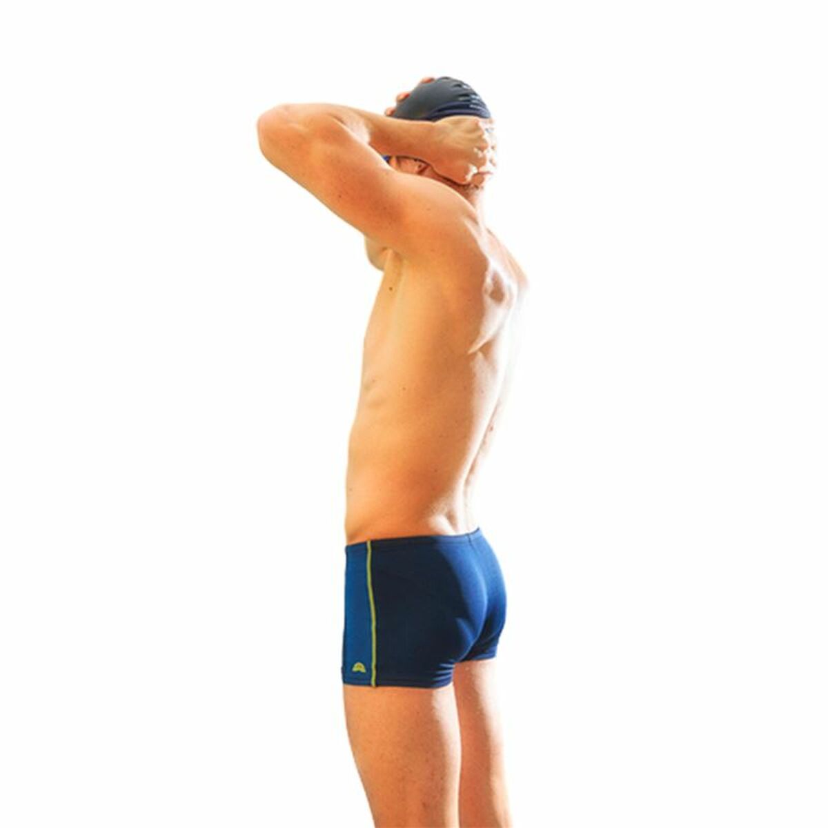 Costume da Bagno Uomo Aquarapid Cost.Short Azzurro Taglia:50 - Image 3