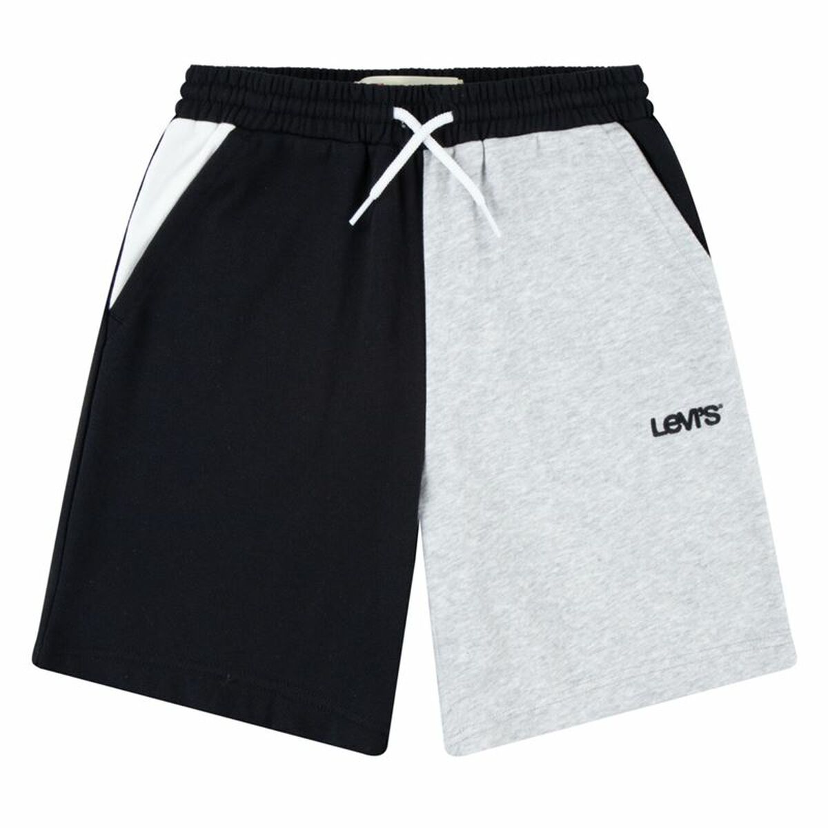 Pantaloncini Sportivi per Bambini Levi's French Terr 63396 Bicolore Nero Taglia:14 anni