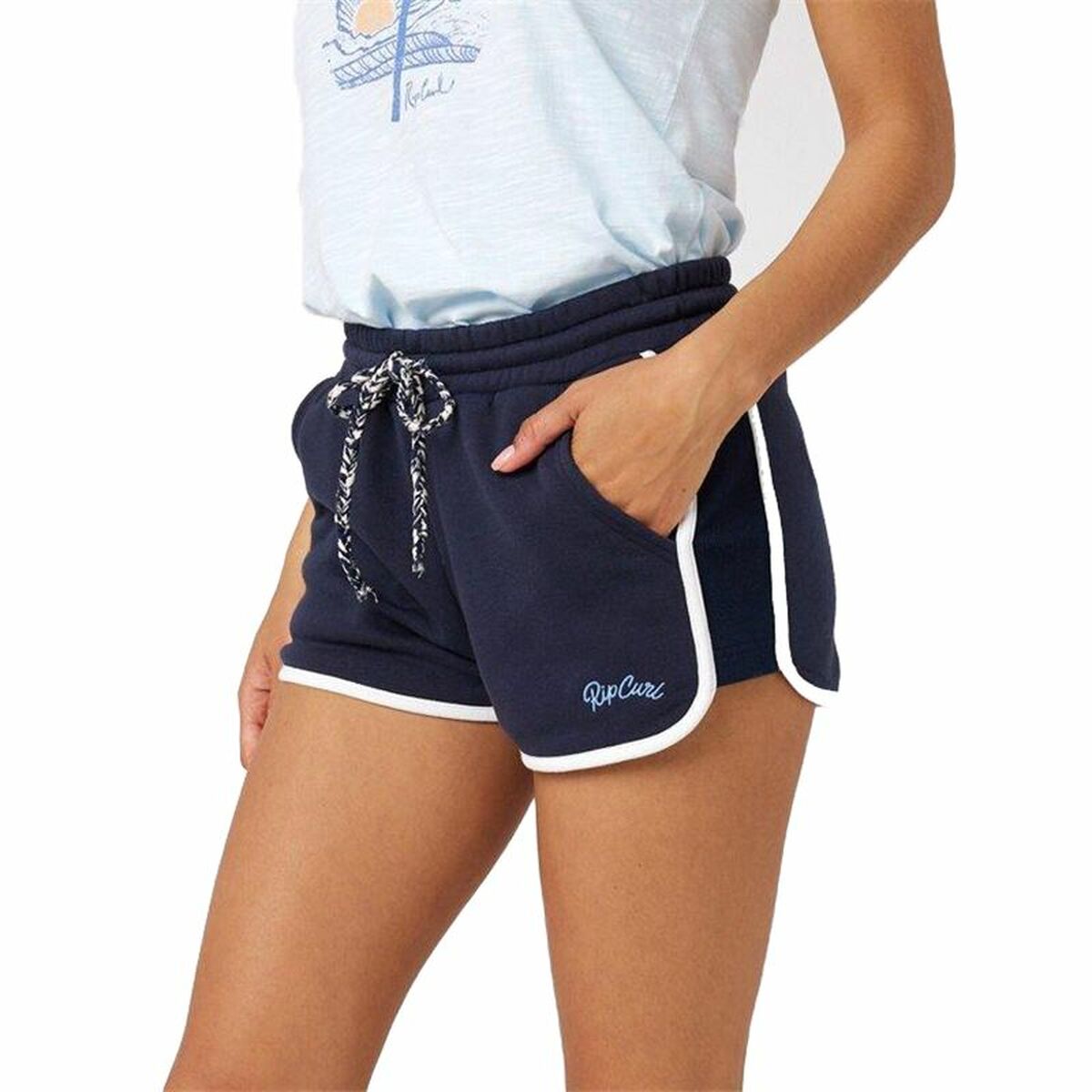 Pantaloncini Sportivi da Donna Rip Curl Mila Walkshort Azzurro Taglia:S