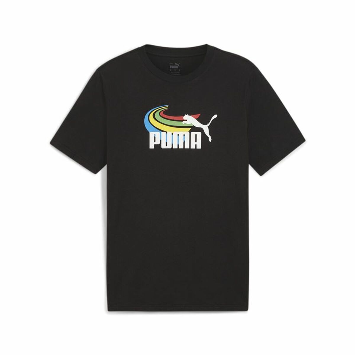 Maglia a Maniche Corte Uomo Puma  GRAPHICS Summer Nero Taglia:L