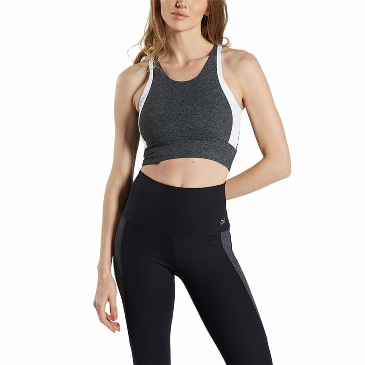 Top Sportivo Donna Ditchil Nero Taglia:M