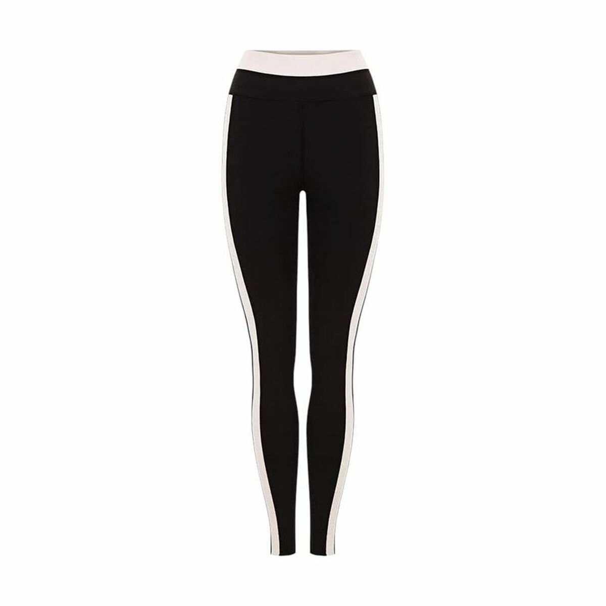 Leggings Sportivo da Donna Black Limba Yinyang Nero Taglia:M