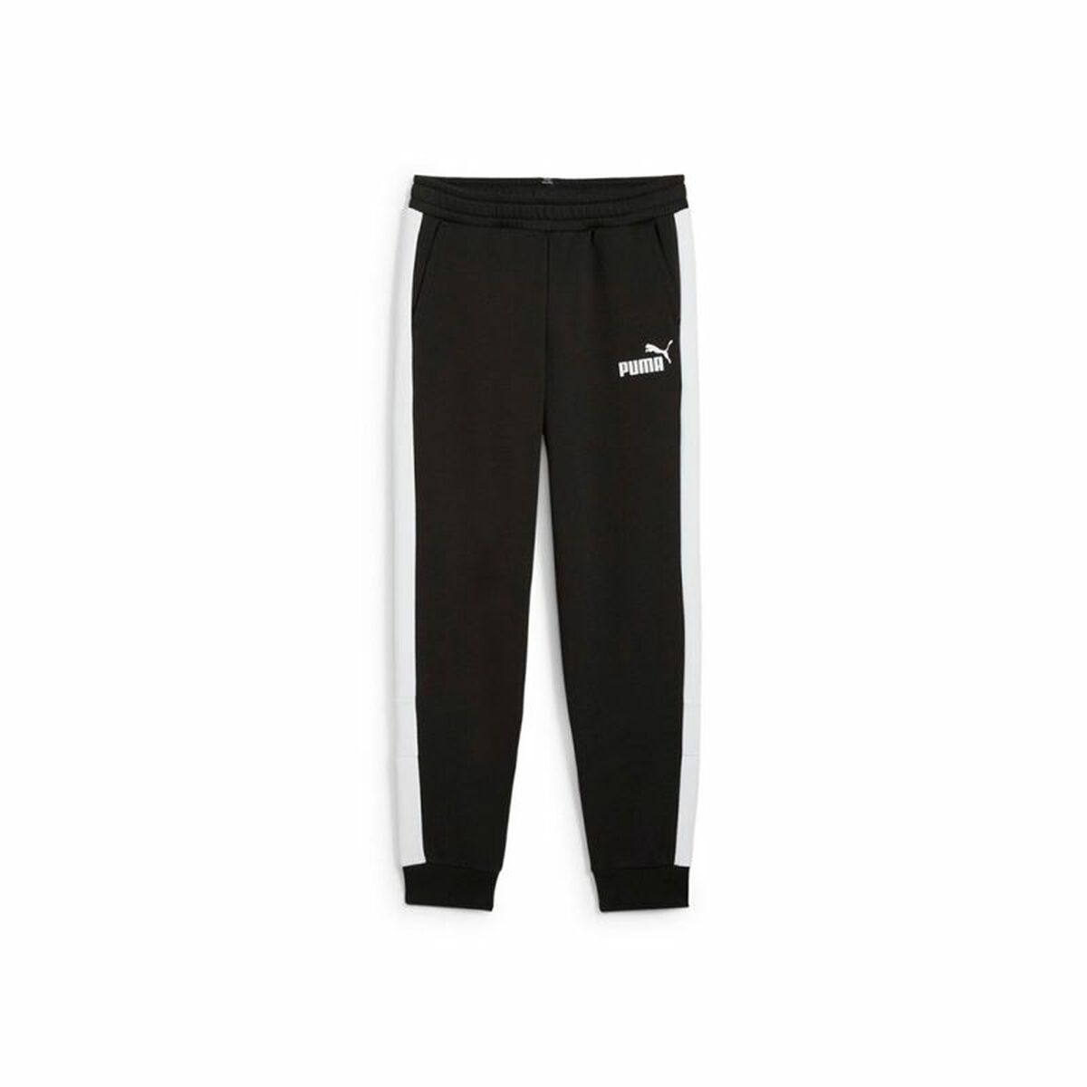 Pantalone di Tuta per Bambini Puma Ess Block Nero Taglia:11-12 Anni