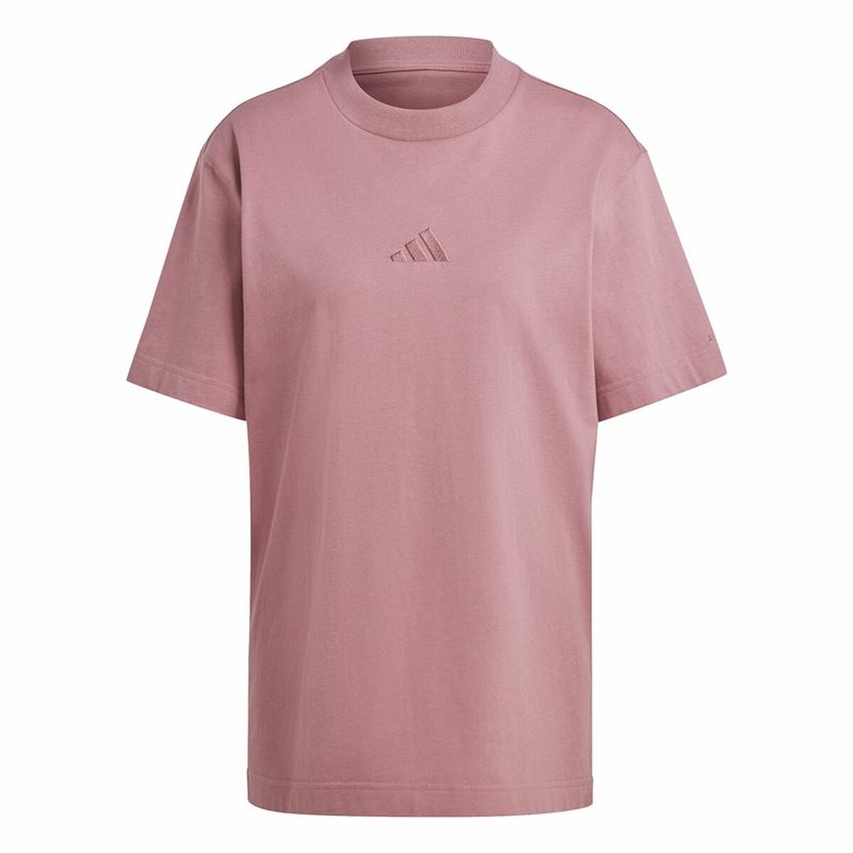 Maglia a Maniche Corte Donna Adidas All Szn Loose Rosa Taglia:M