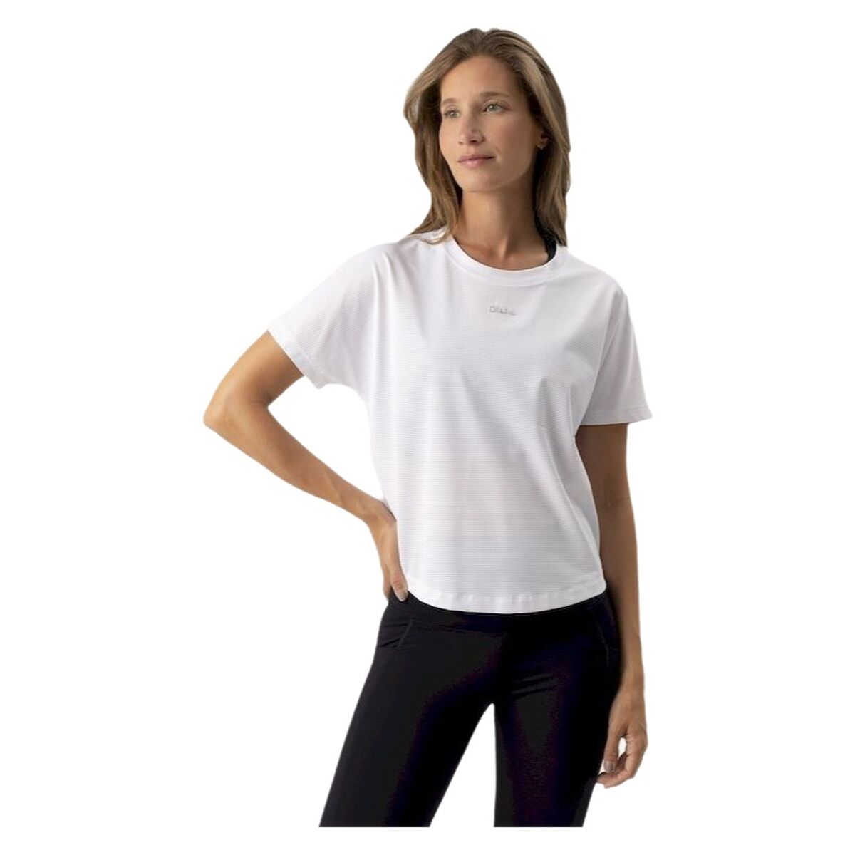 Maglia a Maniche Corte Donna Ditchil Aria Bianco Taglia:S