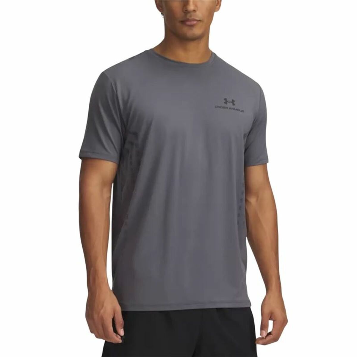 Maglia a Maniche Corte Uomo Under Armour Grigio scuro Taglia:L