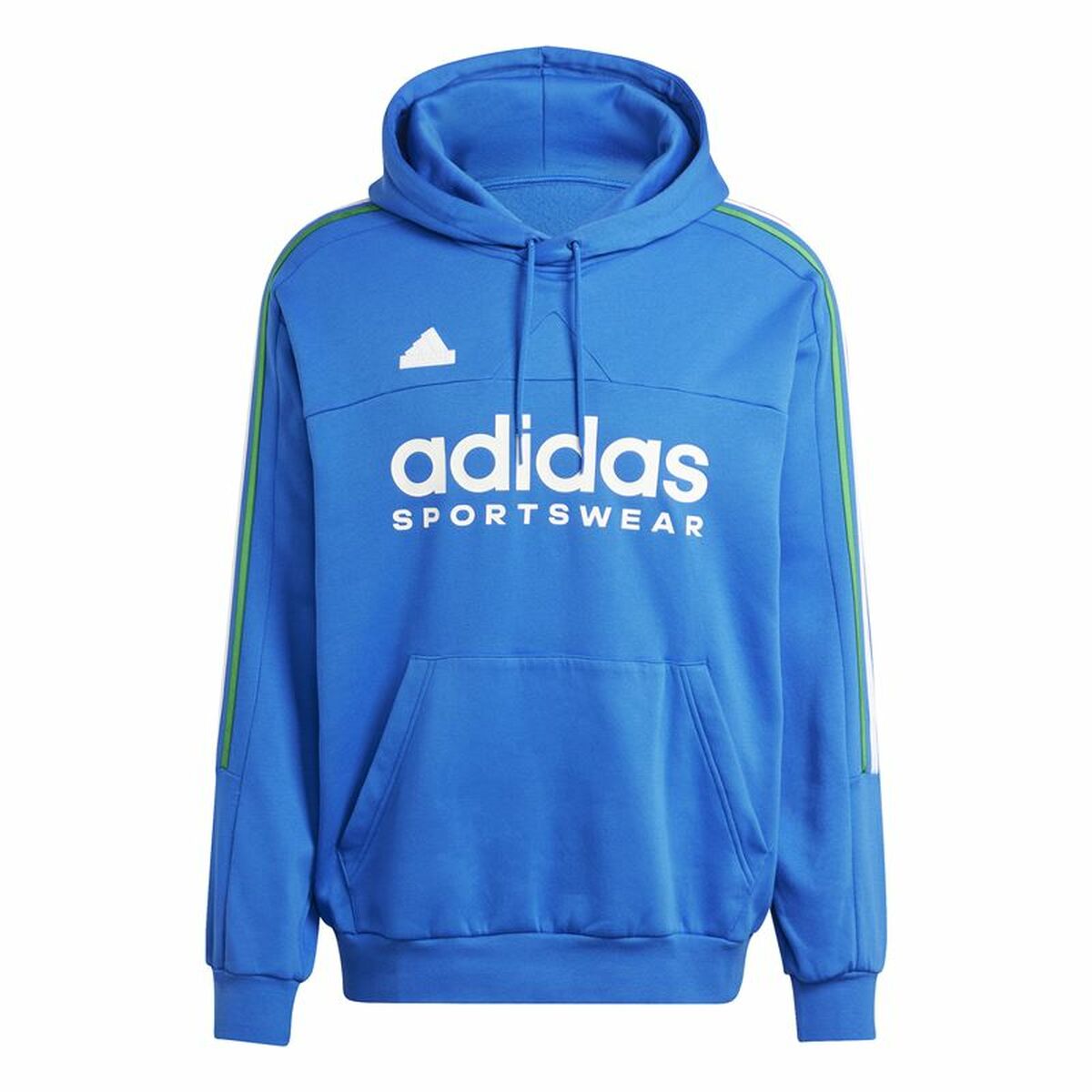 Felpa con Cappuccio Uomo Adidas House Of Tiro Nations Azzurro Taglia:L