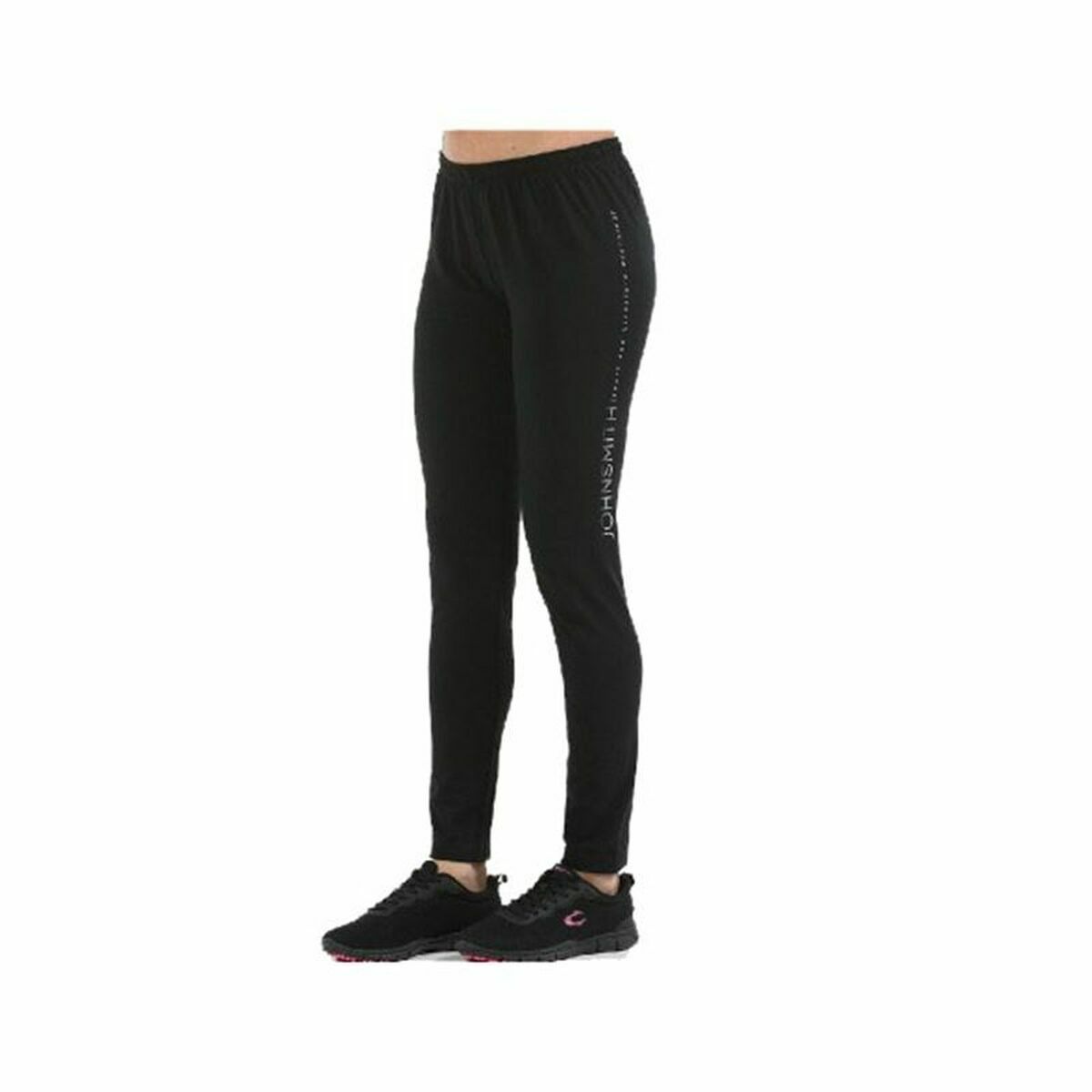 Leggings Sportivo da Donna John Smith Nero Taglia:S
