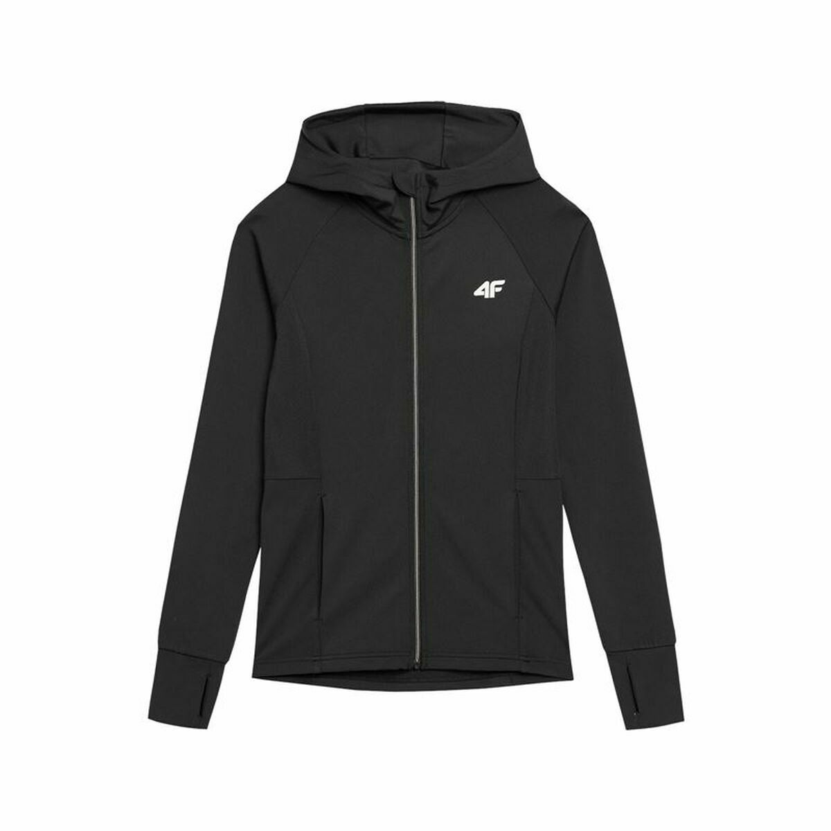 Felpa con Cappuccio Donna 4F BLDF010  Nero Taglia:S