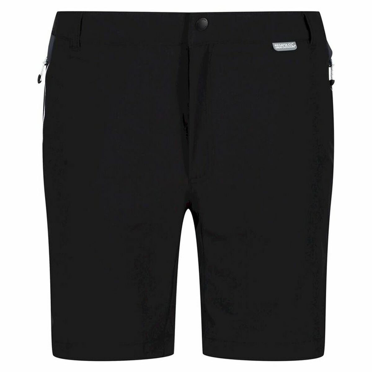 Pantaloni Corti Sportivi da Uomo Regatta Mountain II BK Nero Taglia:34