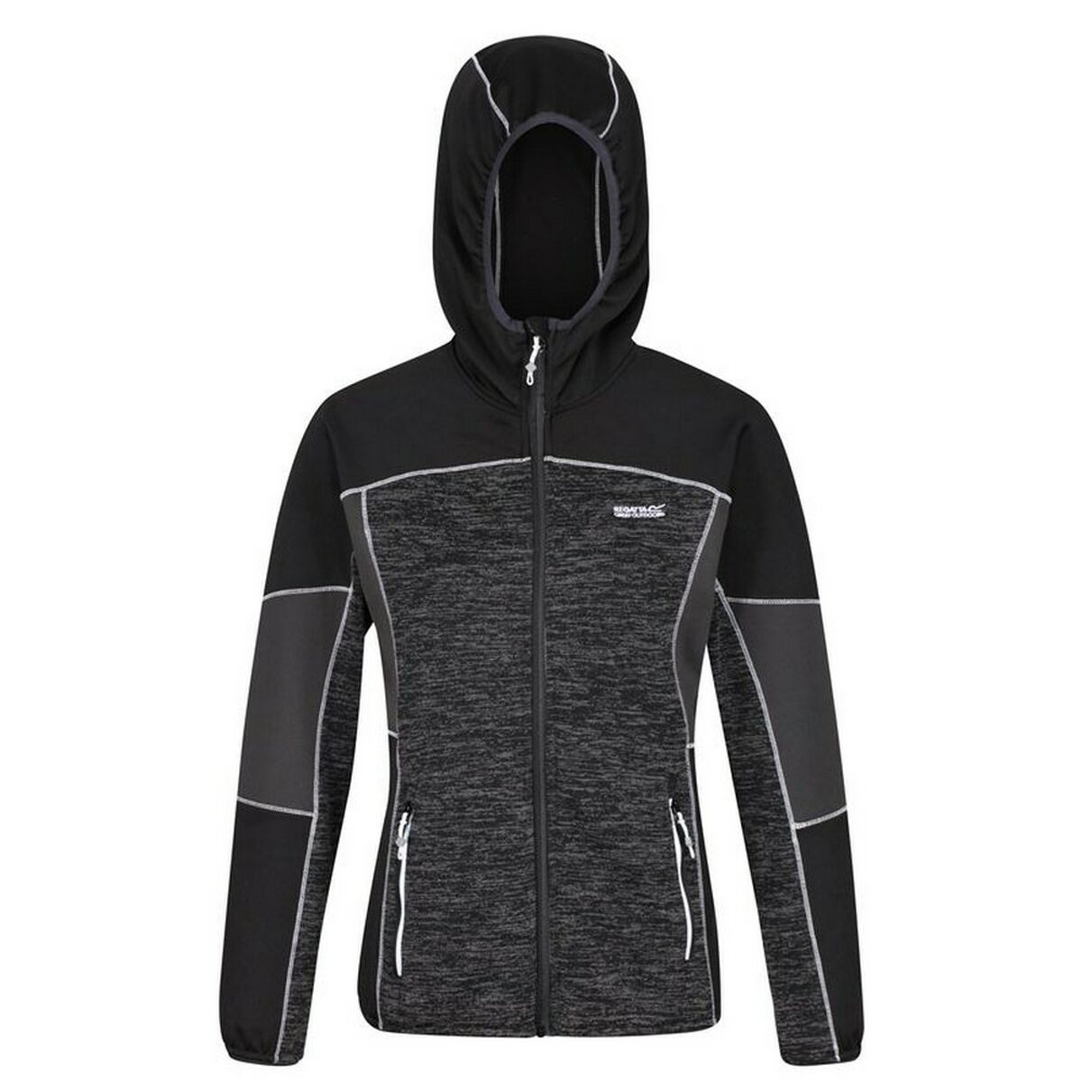 Giacca Sportiva da Donna Regatta Walbury II Full Zip Nero Taglia:12