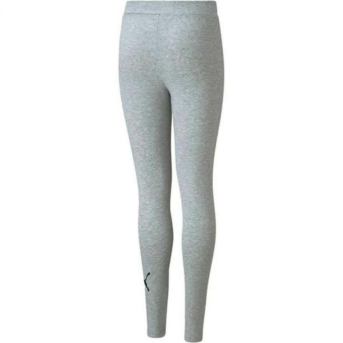 Leggings Sportivi per Bambini Puma Essentials Grigio Taglia:5-7 Anni - Image 4