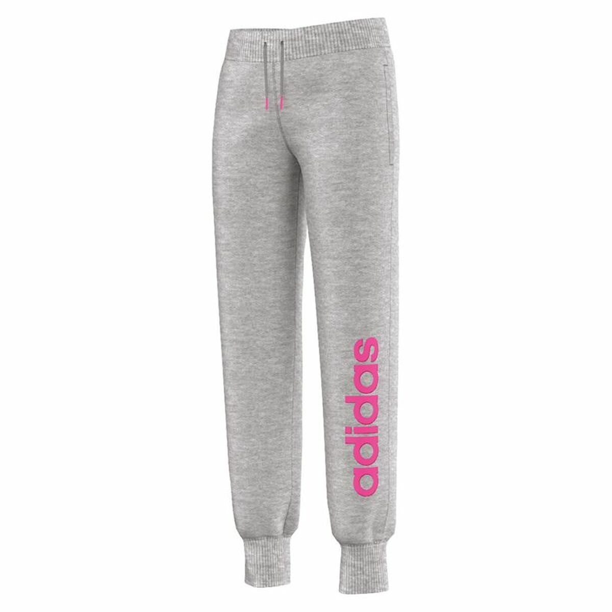 Pantalone Sportivo per Bambini Adidas Grigio chiaro Taglia:11-12 Anni
