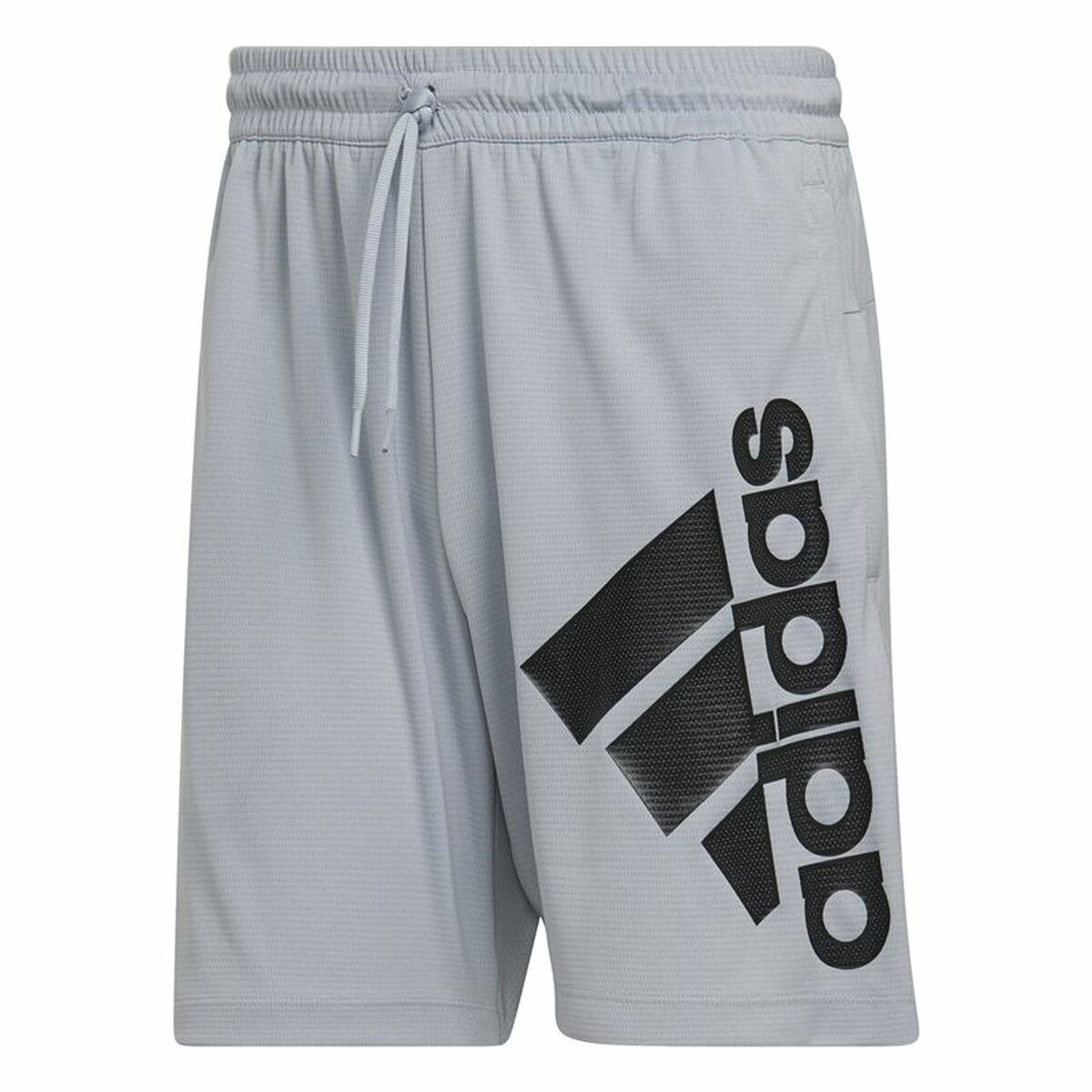Pantaloni Corti Sportivi da Uomo Adidas Big Badge Of Sport Grigio 9" Taglia:M