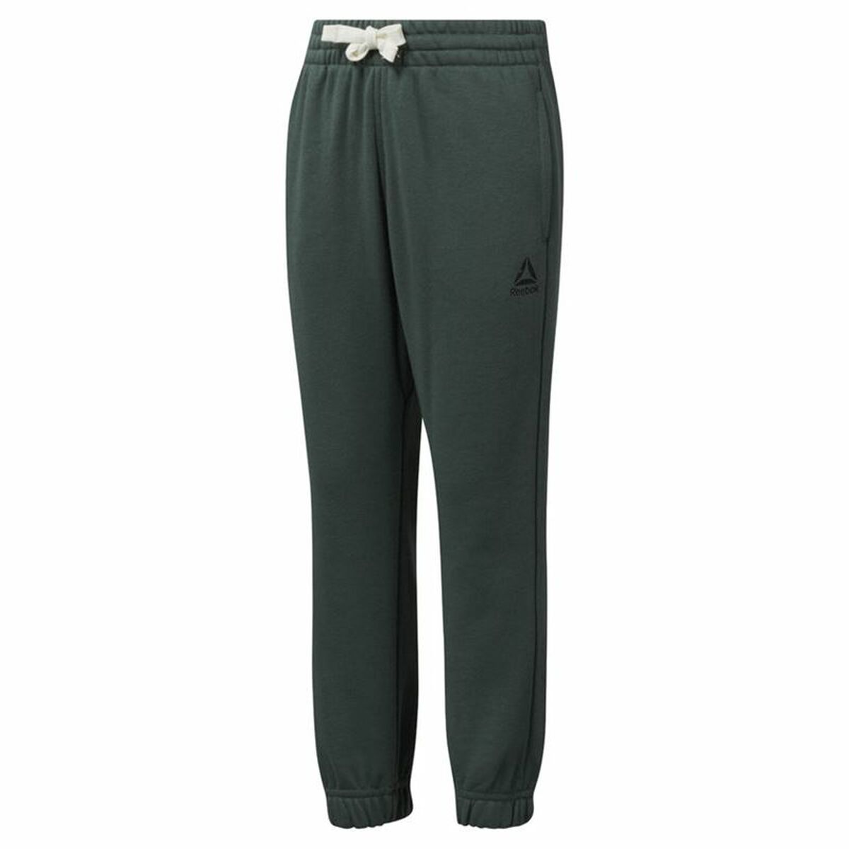 Pantalone di Tuta per Bambini Reebok Essentials French Terry Oliva Taglia:10-12 Anni