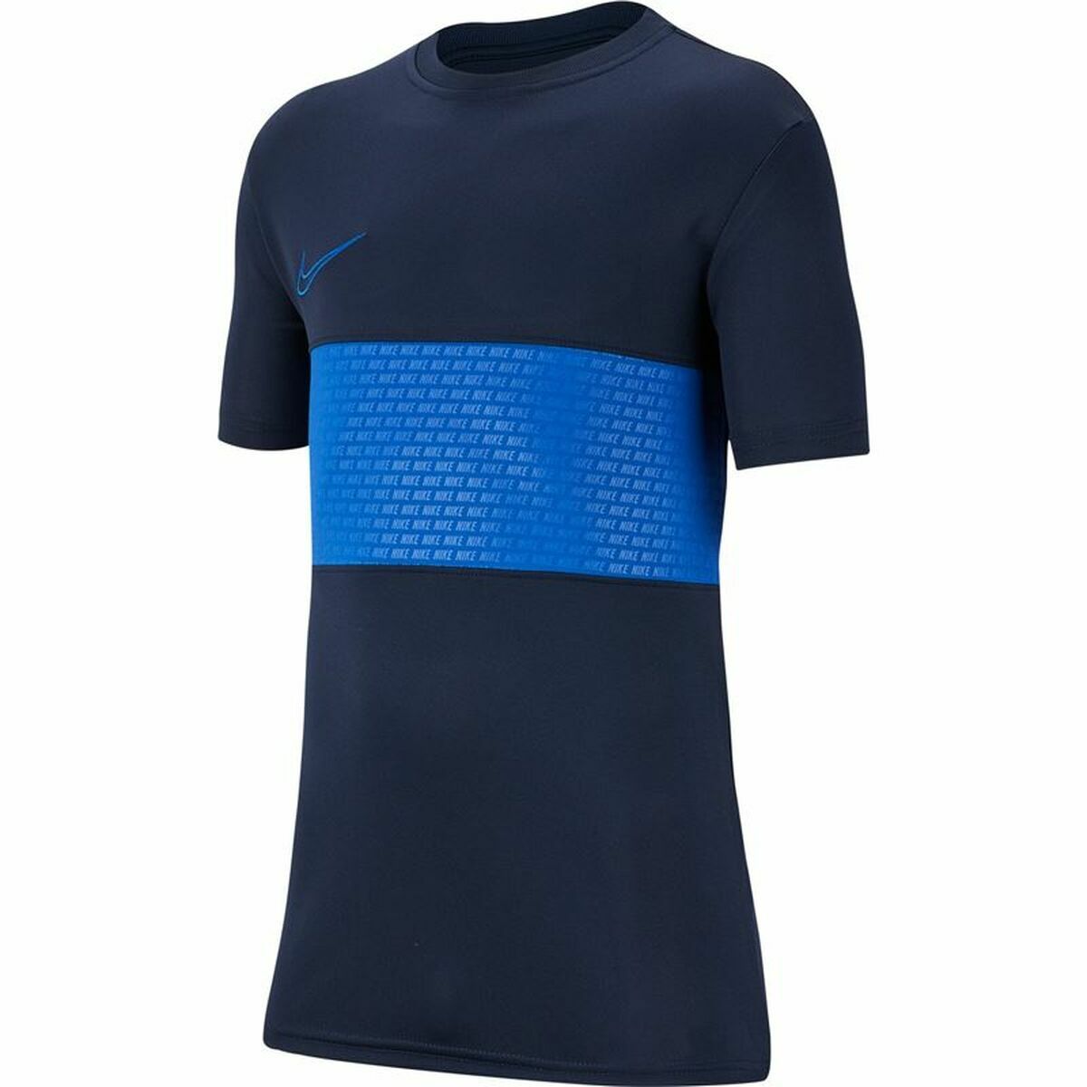 Maglia a Maniche Corte per Bambini Nike Dri-FIT Academy Azzurro Taglia:Taglia - 7-8 Anni