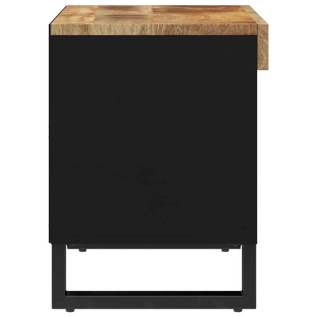 vidaXL Mueble de TV madera maciza de mango 60x33x43,5 cm - Image 4