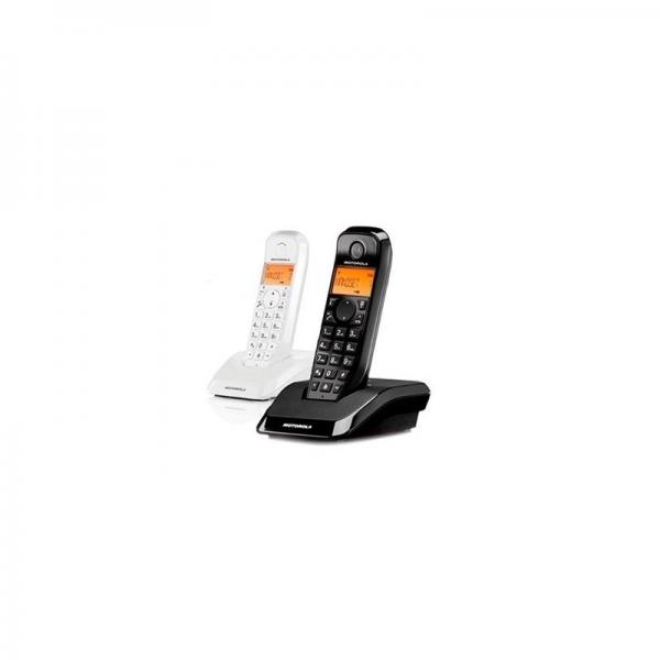 Telefono Senza Fili Motorola S1202 Duo Nero/Bianco