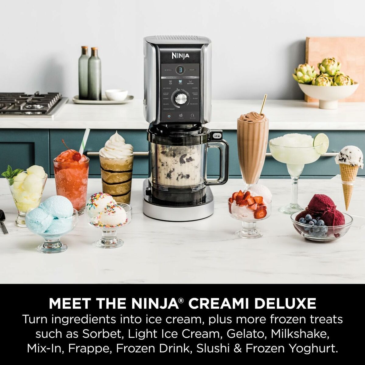 Gelatiera NINJA Argento Plastica 800 W - Image 3
