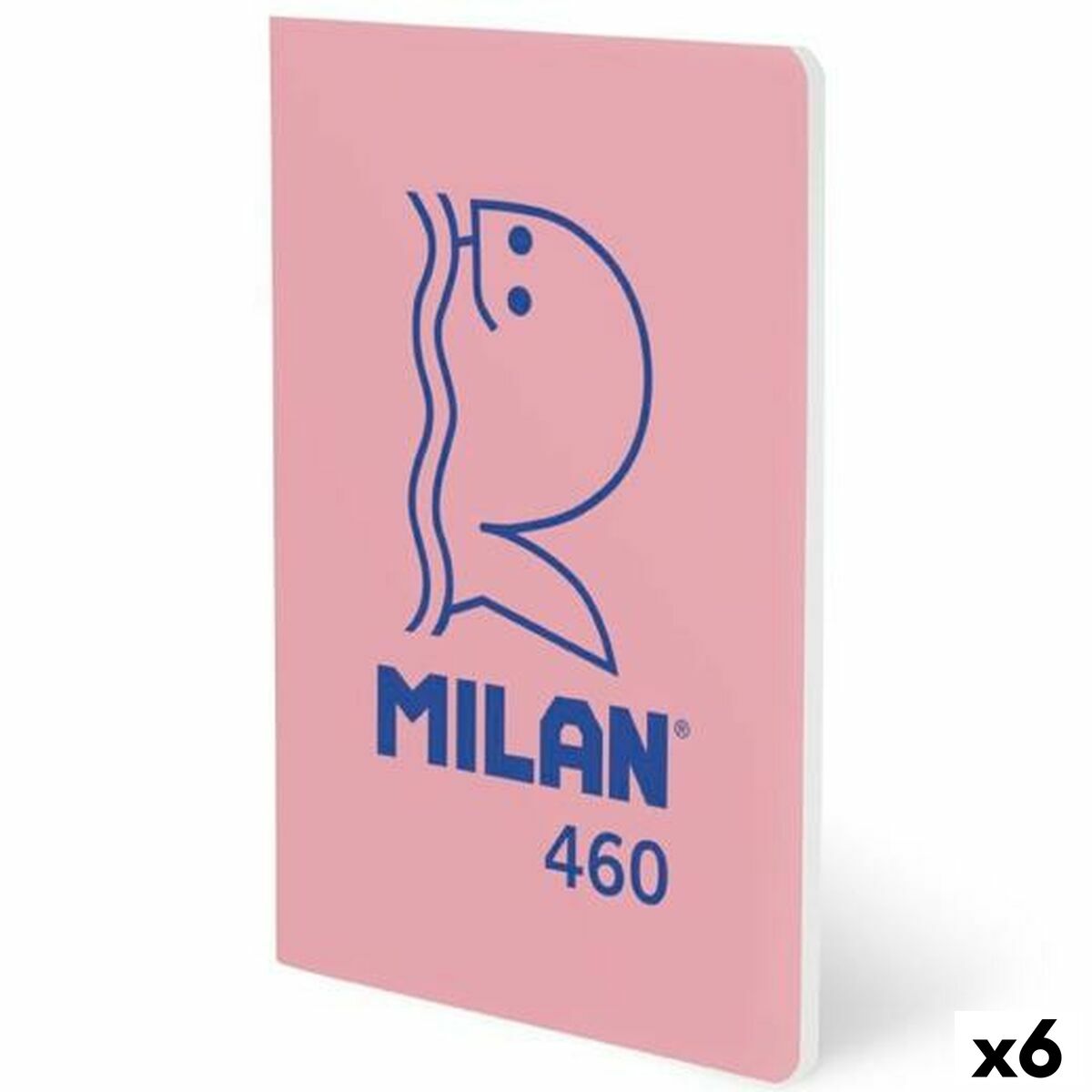 Agenda Milan Rosa A5 24 Fogli (6 Unità)