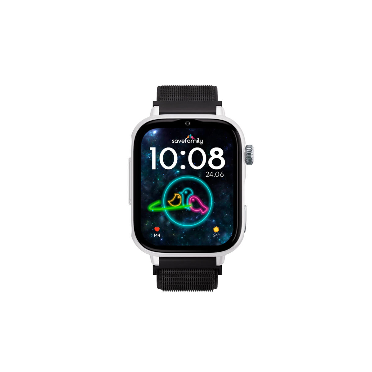 Smartwatch Save Family SW+2 B/TELBN 1,3'' Bianco Nero