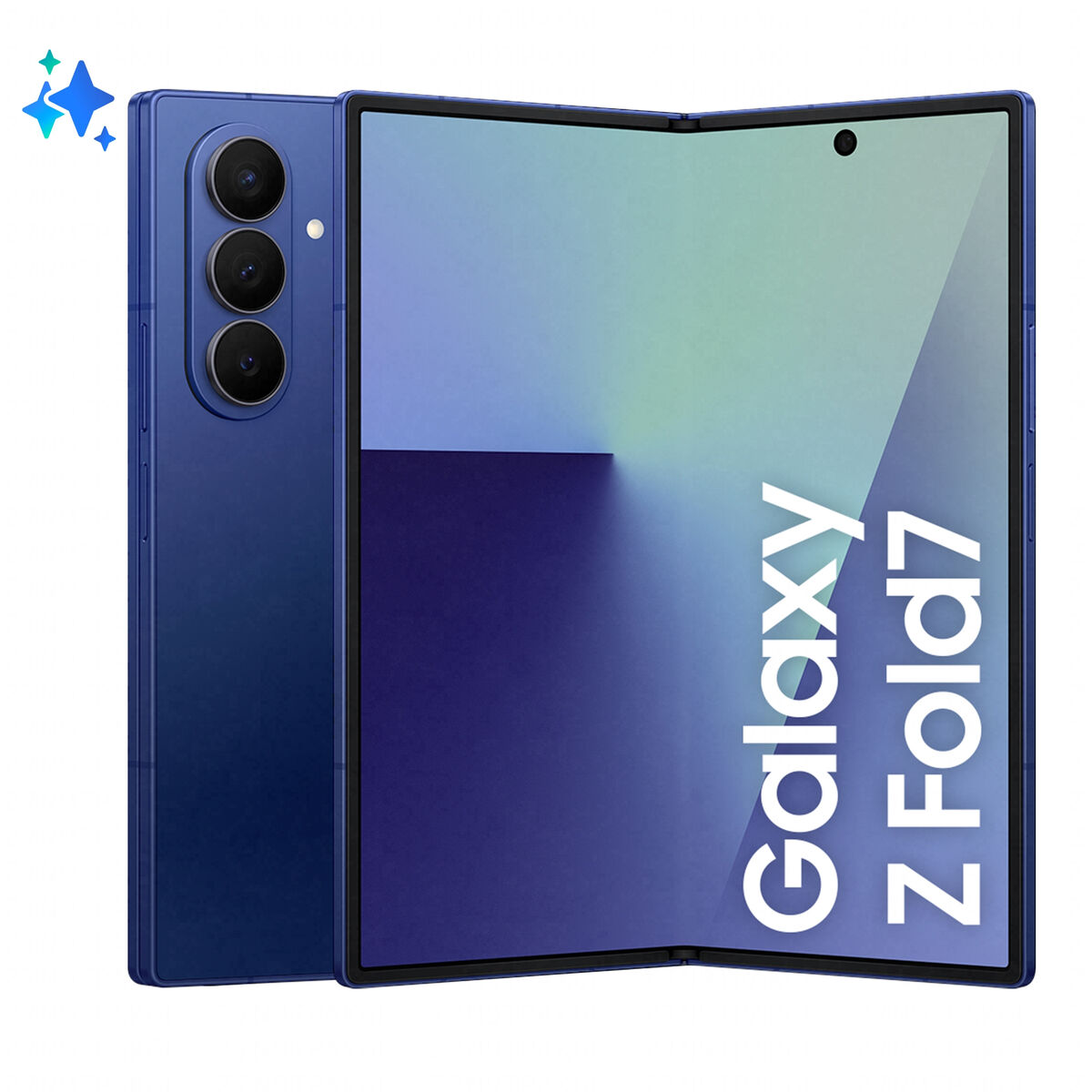 Smartphone Samsung Z FOLD 7 SM-F966B 8" Octa Core 12 GB RAM 512 GB Azzurro