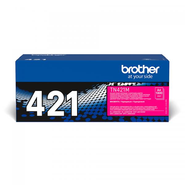 Toner Originale Brother TN-421M Nero Magenta