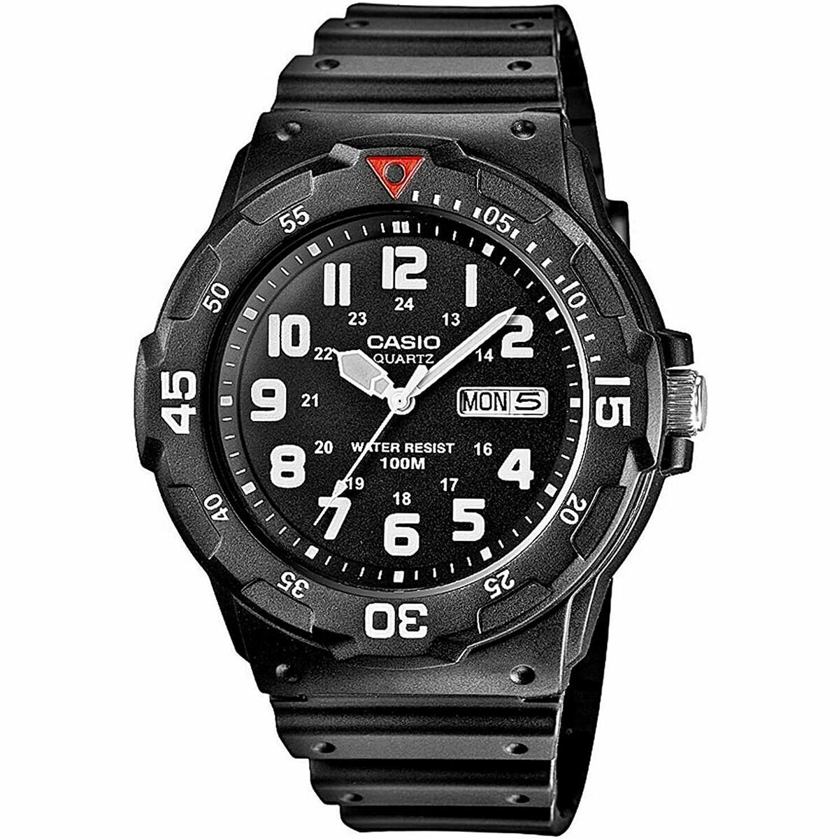 Orologio Uomo Casio MRW-200H-1BVEG Nero