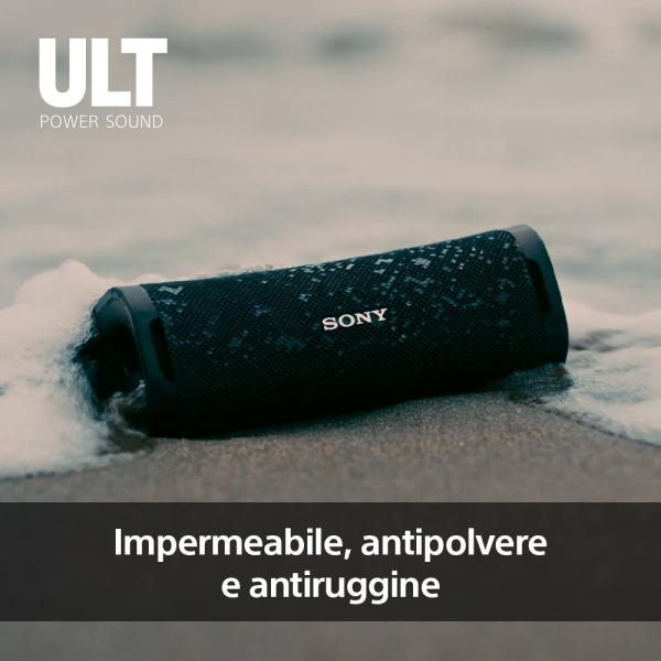 Altoparlante Bluetooth Portatile Sony SRSULT10H Grigio - Image 4