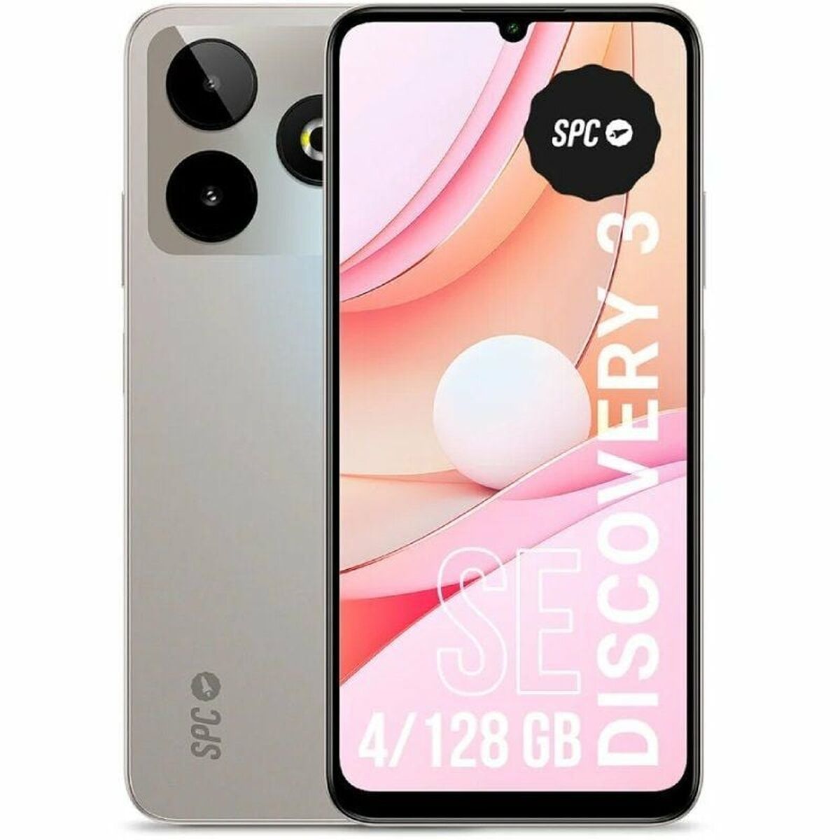 Smartphone SPC Discovery 3 SE Octa Core 4 GB RAM 128 GB Grigio