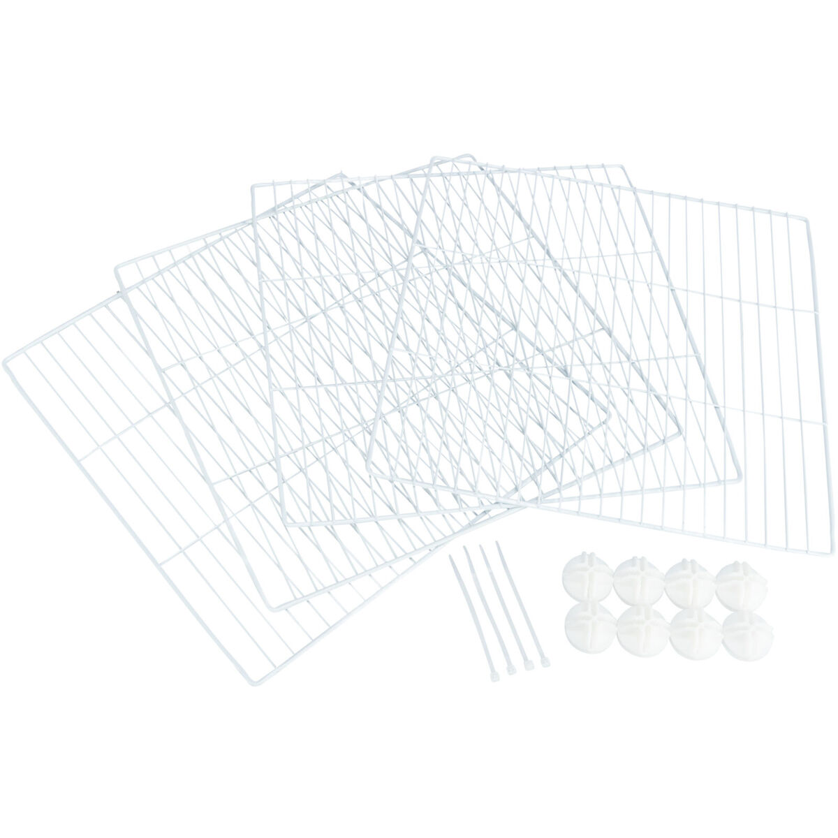Accessorio per Gabbia Trixie Metallo Plastica 35 x 35 cm Estensore (4 Pezzi)