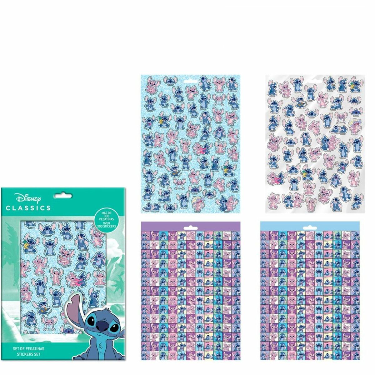 Adesivi Stitch Azzurro