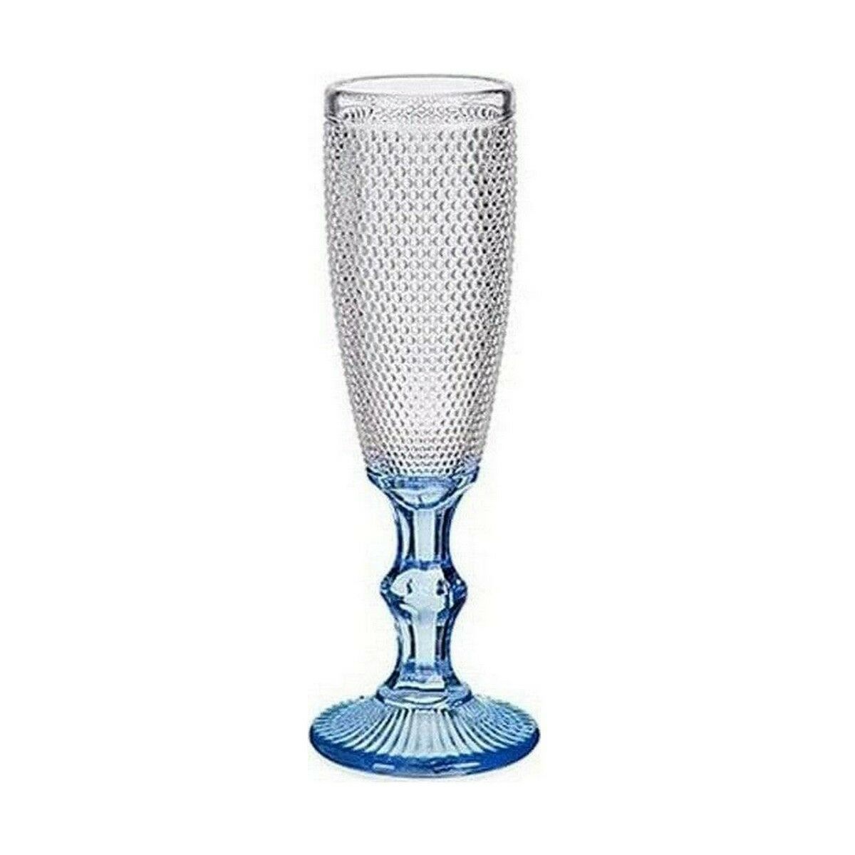 Calice da champagne Blu cobalto 180 ml
