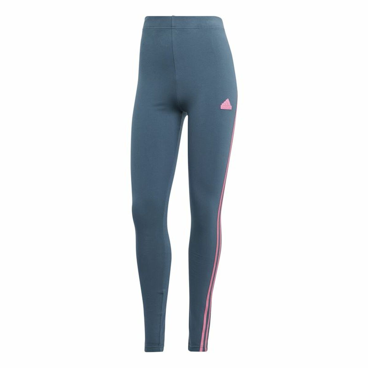 Leggings Sportivo da Donna Adidas Fi 3S Azzurro Taglia:2XS