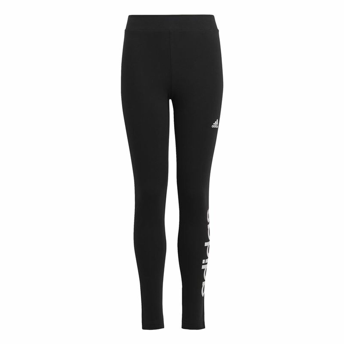 Leggings Sportivi Adidas G Lin Tig Nero Taglia:14-15 Anni
